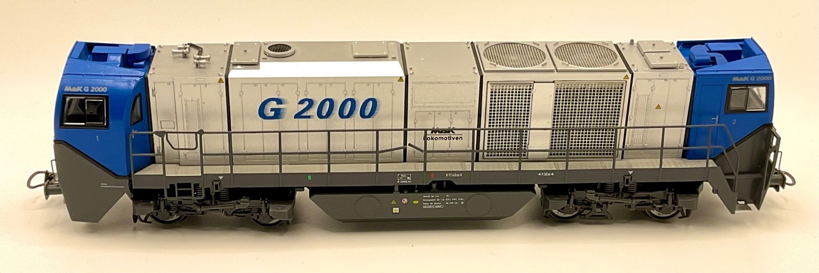 Mehano Prestige HO Gauge MaK Vossloh G 2000 Diesel Loco “Pool” -DCC Digital T277
