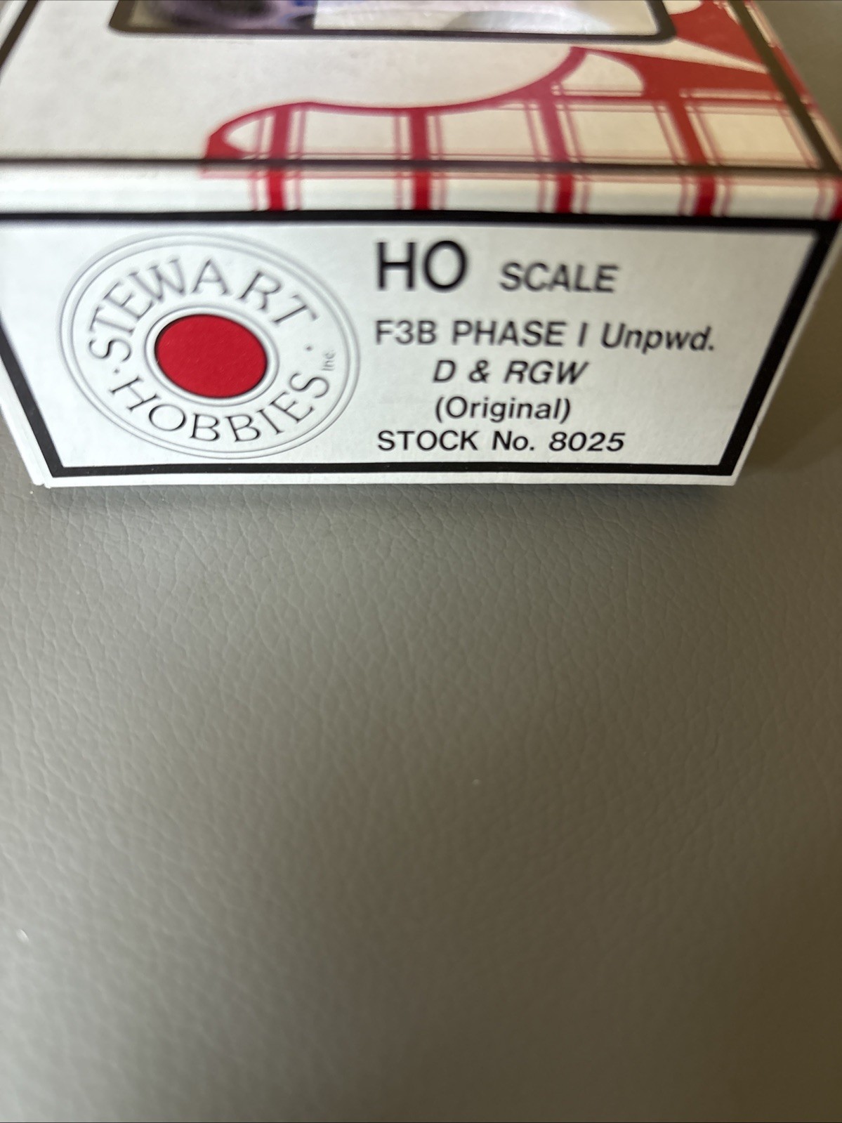 STEWART KATO HO 8025 F3B Phase I Unpowered Diesel – Rio Grande D&RGW