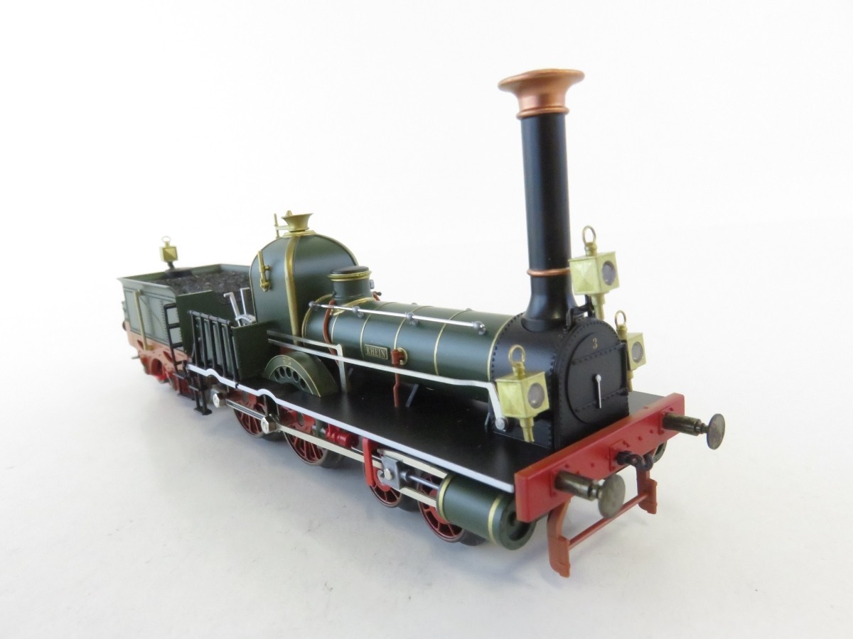 Märklin: Old-Timer Steam “Rhein” Loco of SNB / #36473 – Digital AC