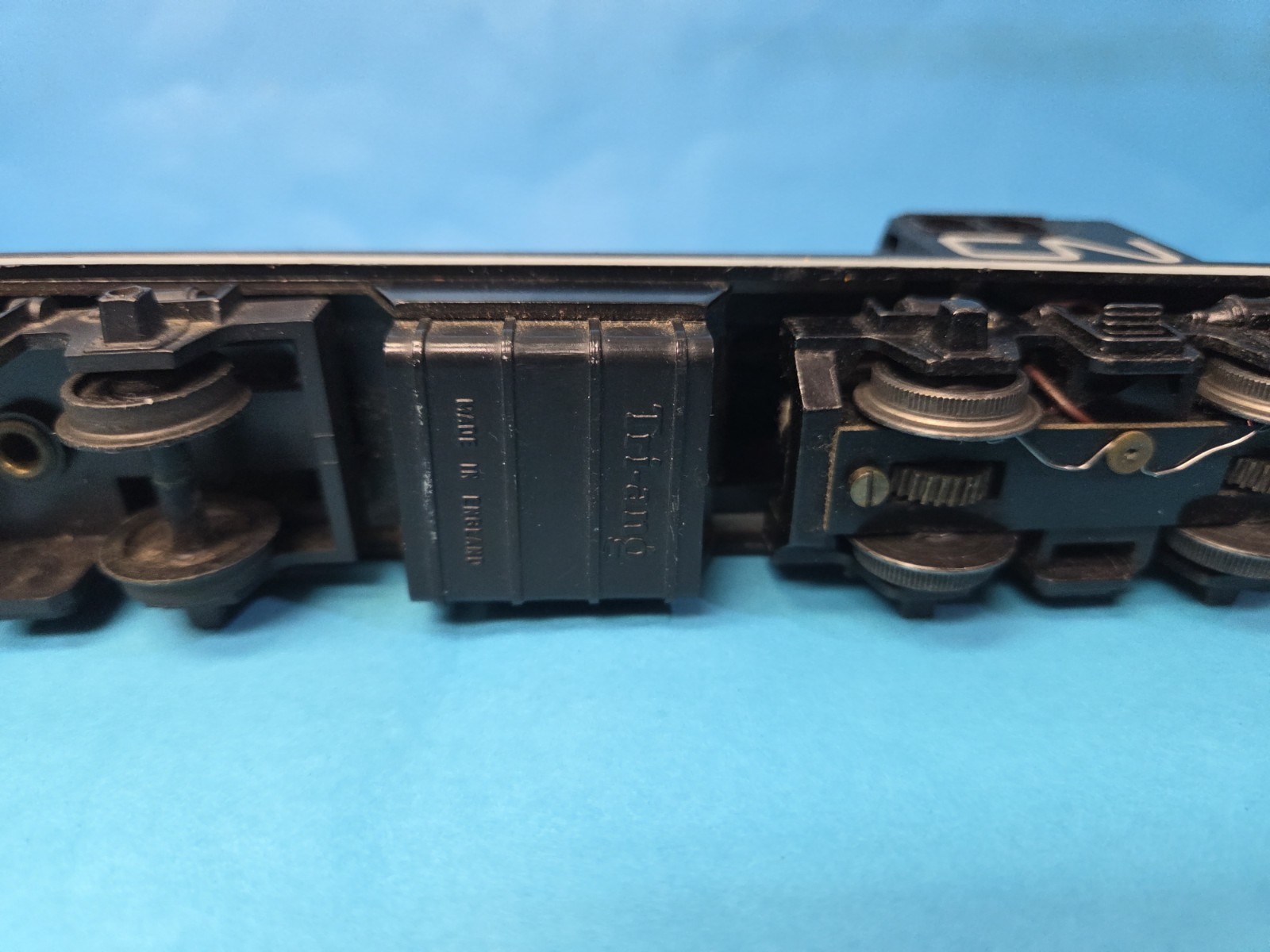 Vintage Tri-ang Canadian National Diesel Switcher Locomotive 3000 CN Black Red