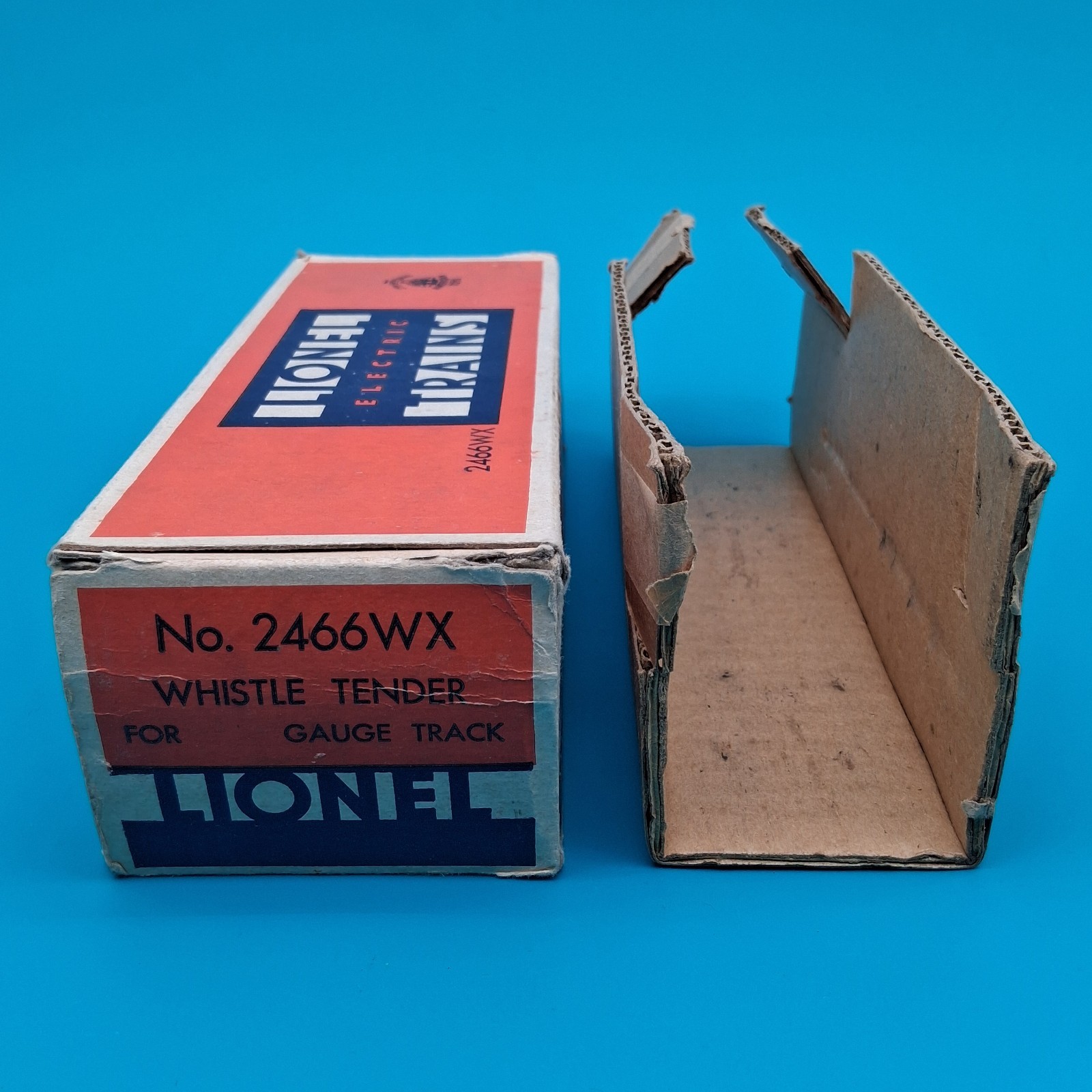 Lionel 1666 2-6-2 Locomotive & 2466WX Tender Original Boxes & Inserts RUNS