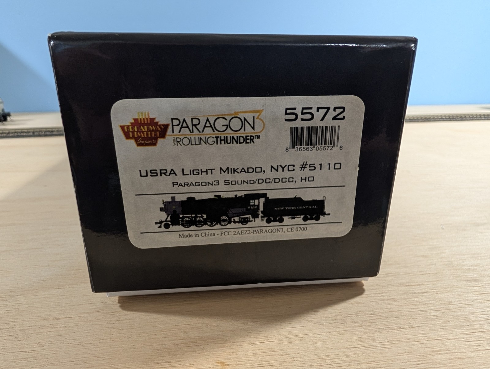 Broadway Limited HO USRA Light Mikado New York Central NYC #5110 Steam Loco