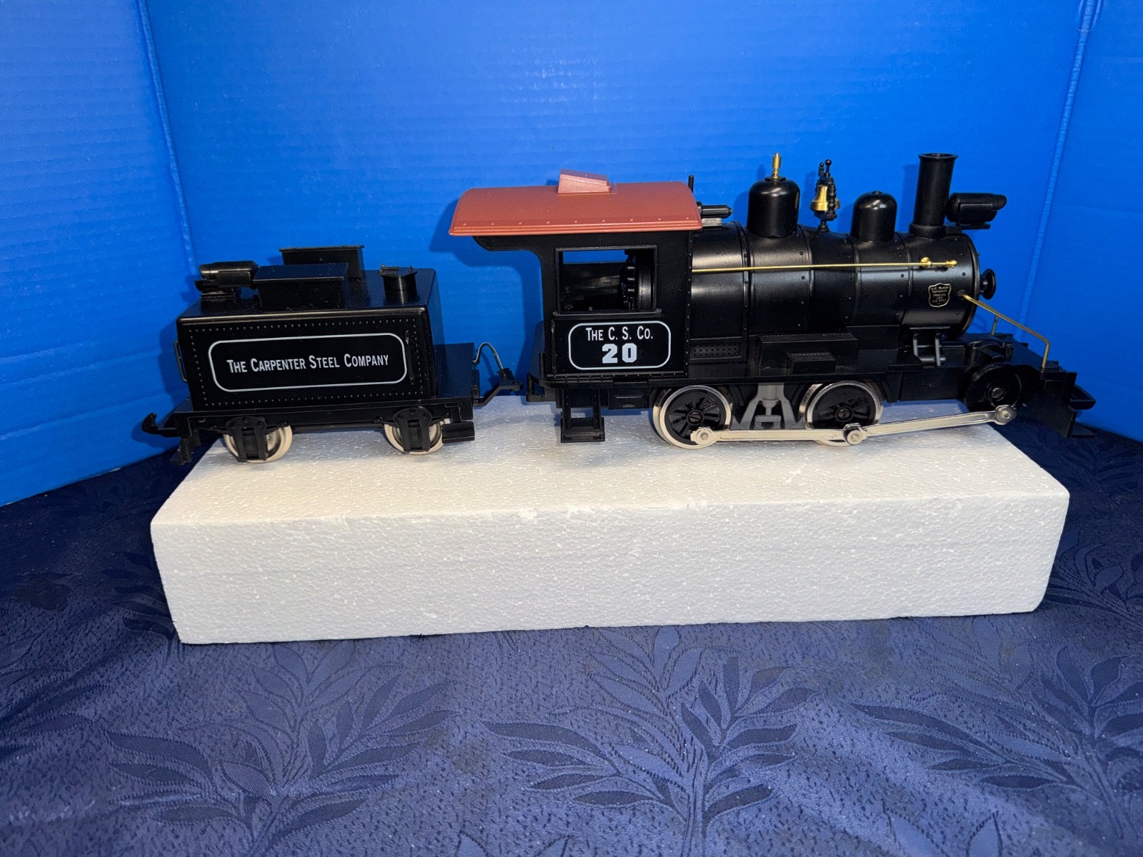 1999 HLW Hartland 0-4-0 Carpenter Commemorative G Gauge Locomotive w/Tender