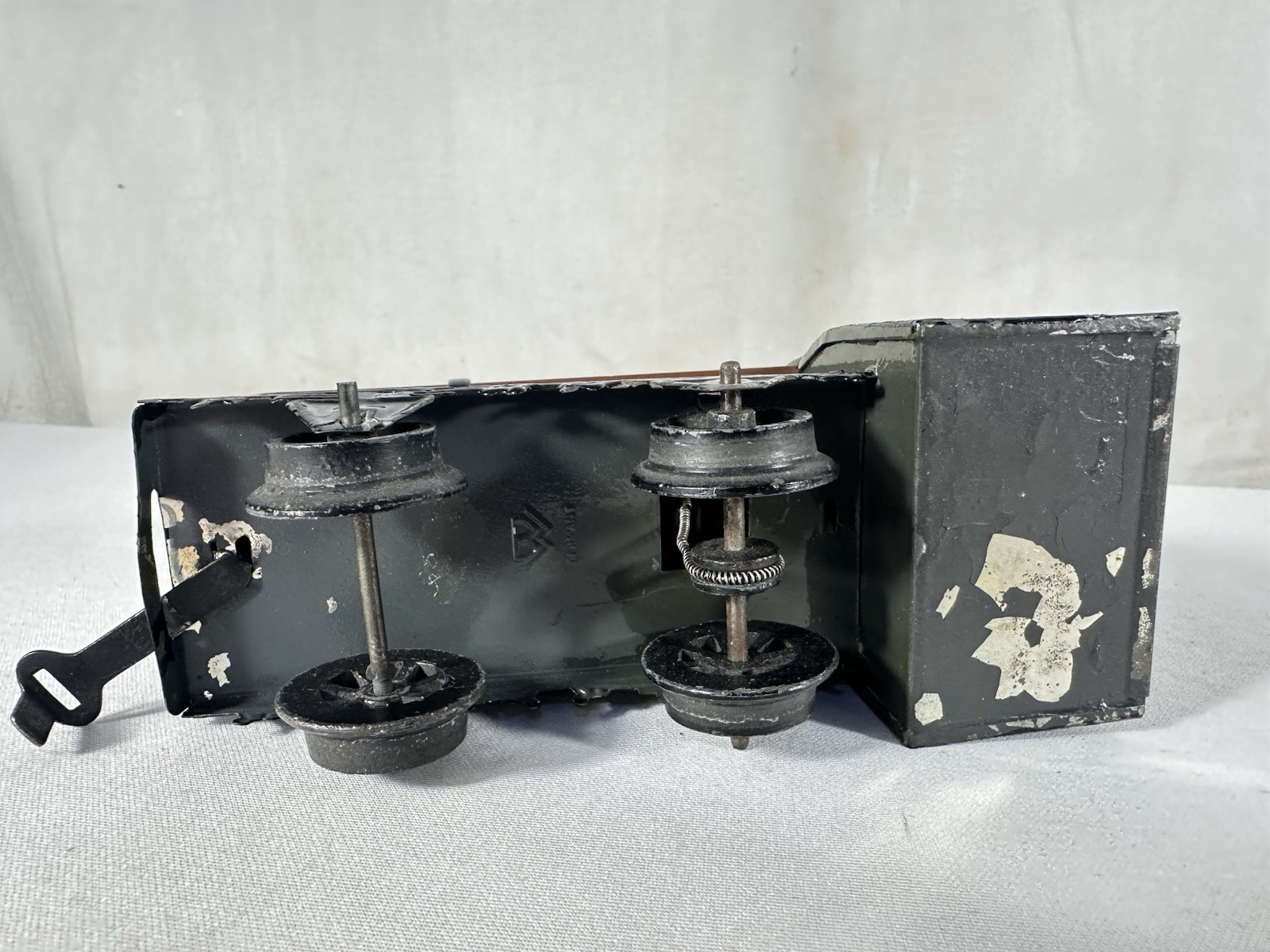 SCARCE Bing Original Prewar O-Gauge Rotary Snowplow!