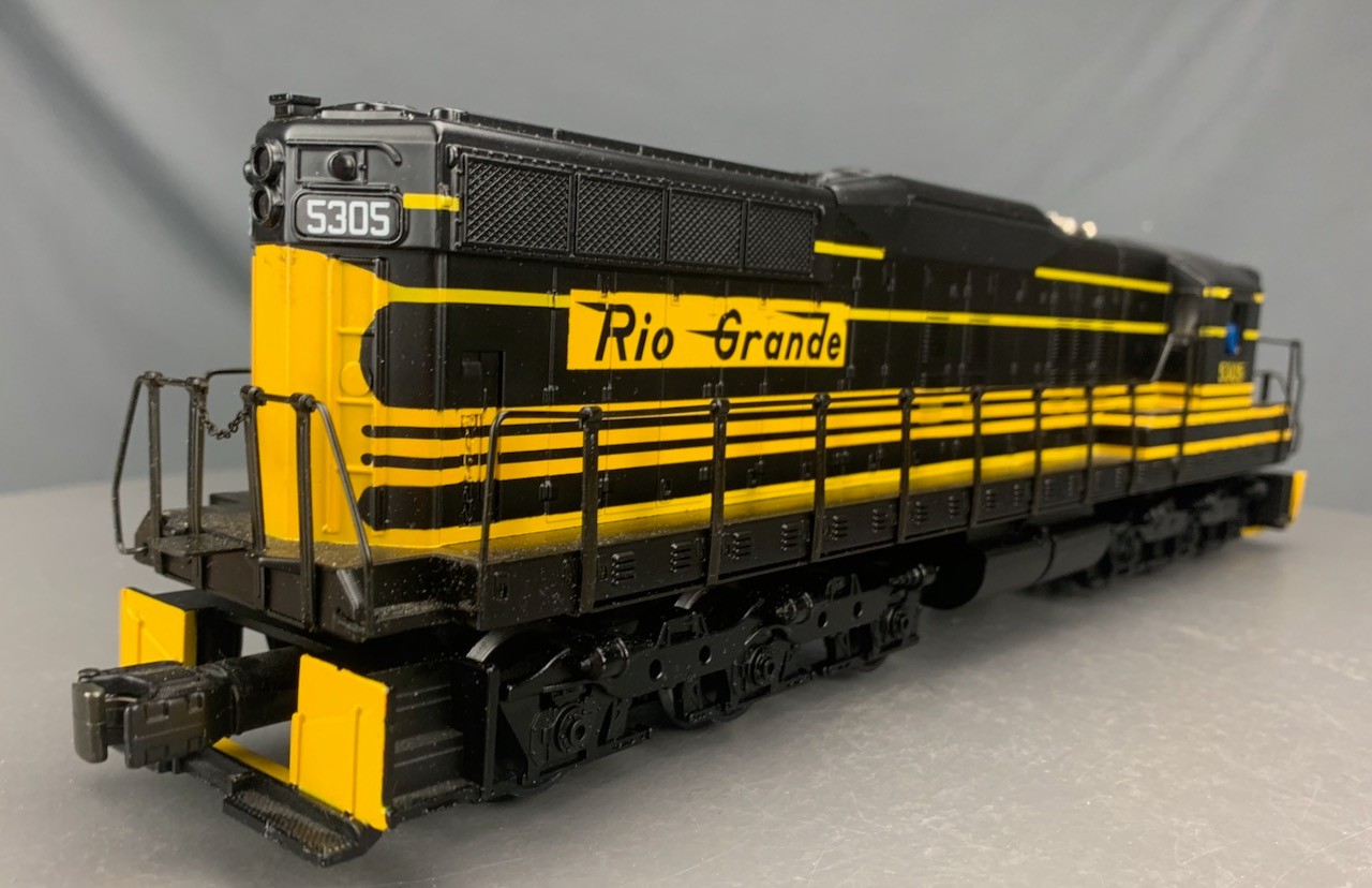 O MTH Premier EMD SD-9 Diesel Rio Grande #5305 w/Protosound LNIB! O3708