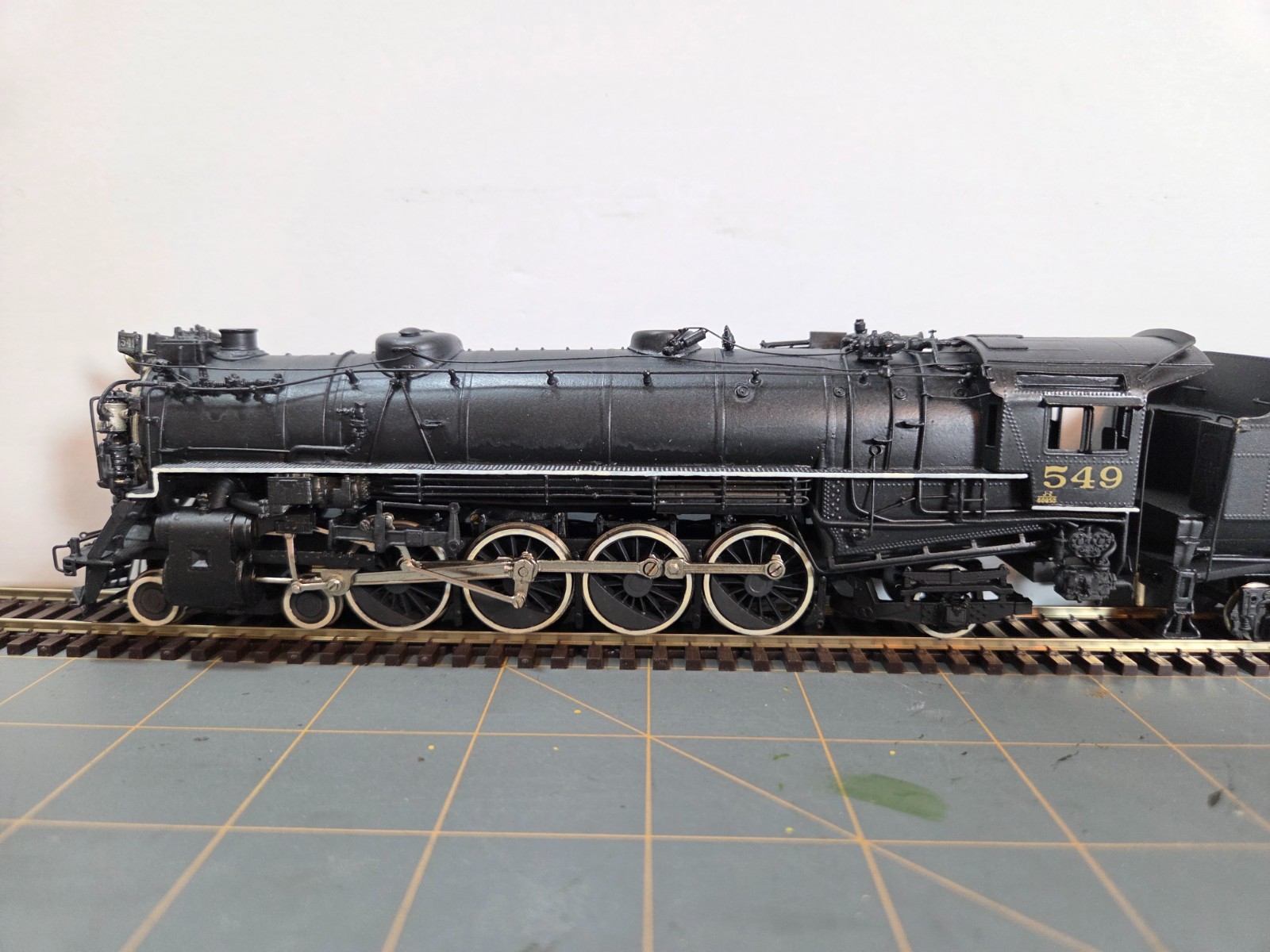 Chesapeake & Ohio 4-8-2 – J-2 Class – HO Brass Locomotive – NJ Custom Brass