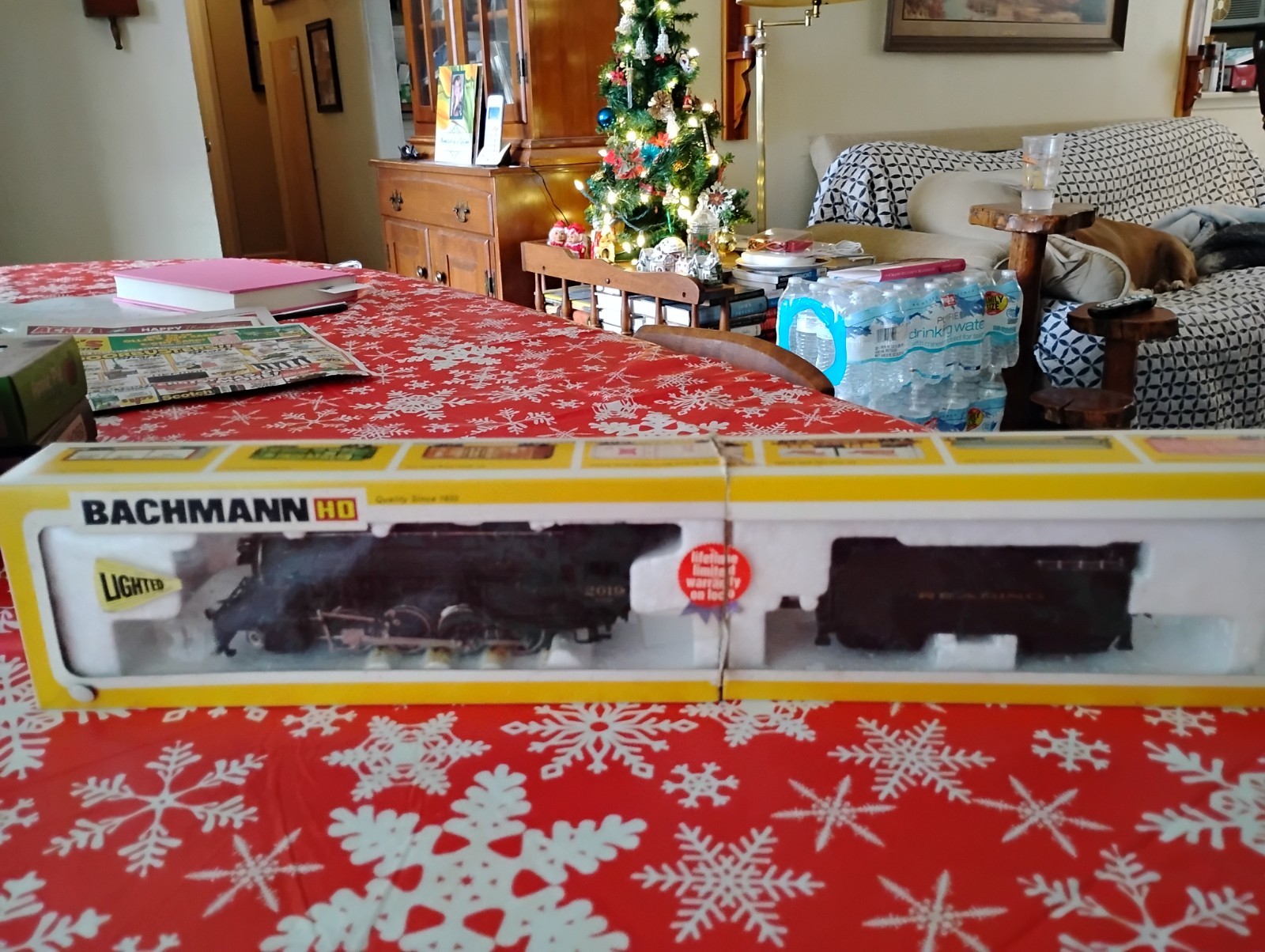 Bachmann HO 2-8-0 CONSOLIDATION READING #2019 Steam Locomotive Train Engine Plus