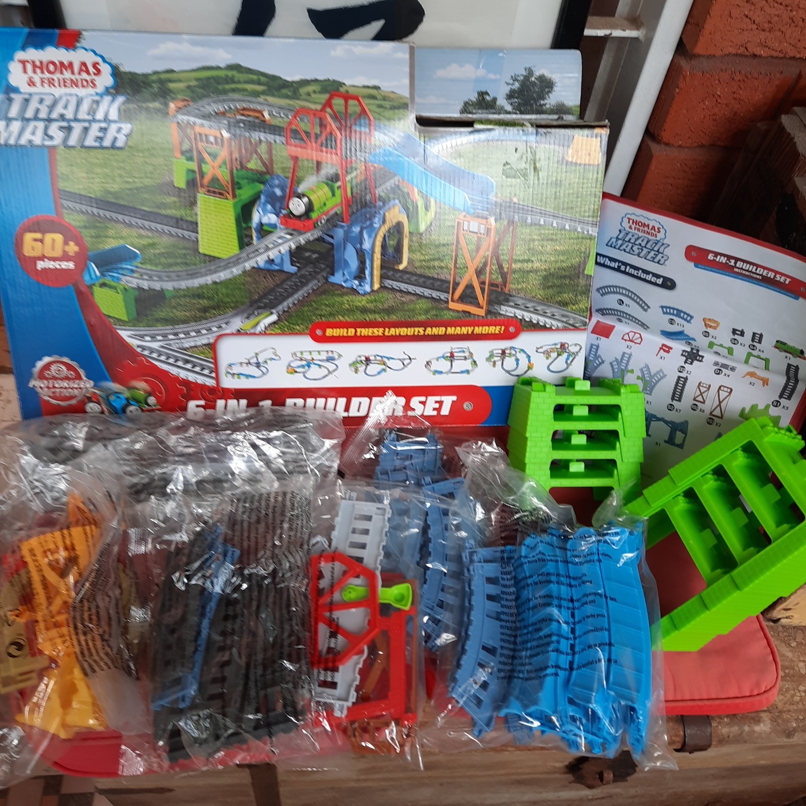 2018 Mattel Thomas & Friends TrackMaster Retired Percy Builder Box Set GBN45