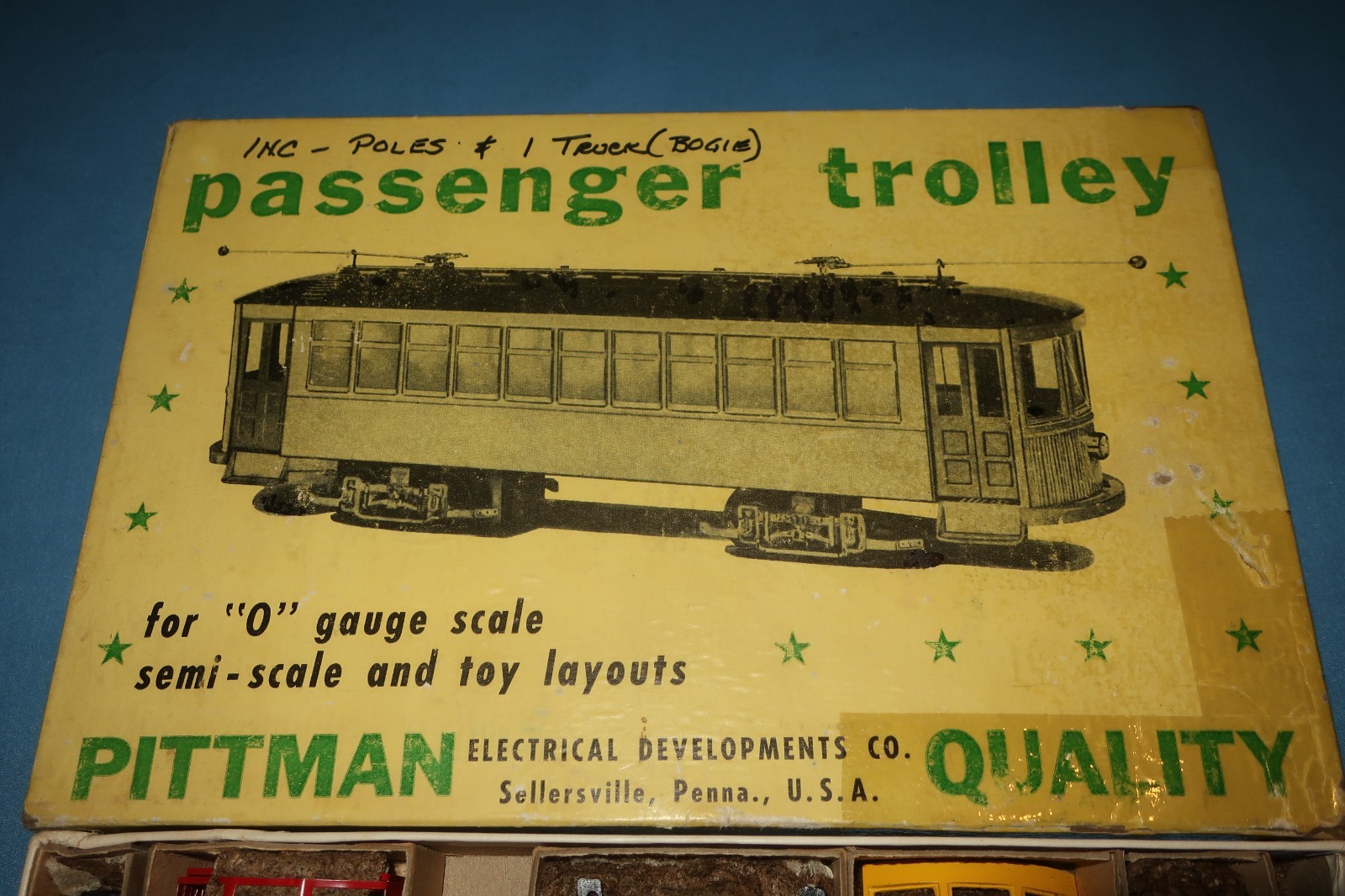 Pittman #500-1 Passenger Trolley Body Kit