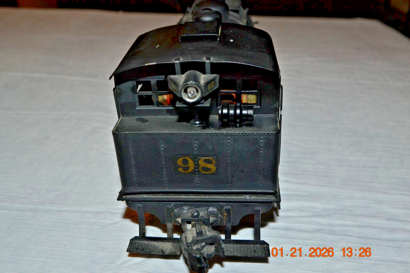 Max Gray KTM Or Other 3-Rail O-Gauge B&O Brass Dock Side Switcher 0-4-0 – Runs