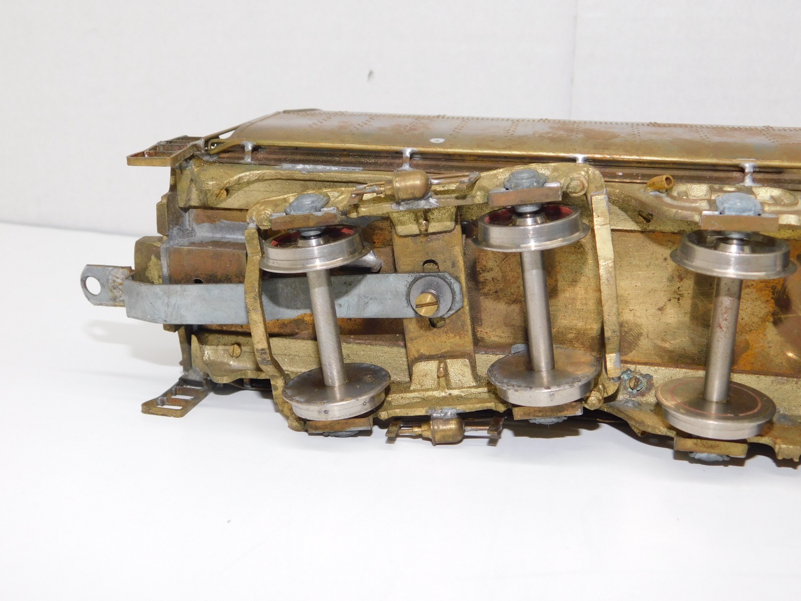 MAX GRAY PERFECTION SCALE MODELS BRASS O SCALE NEW YORK CENTRAL PT 4 TENDER