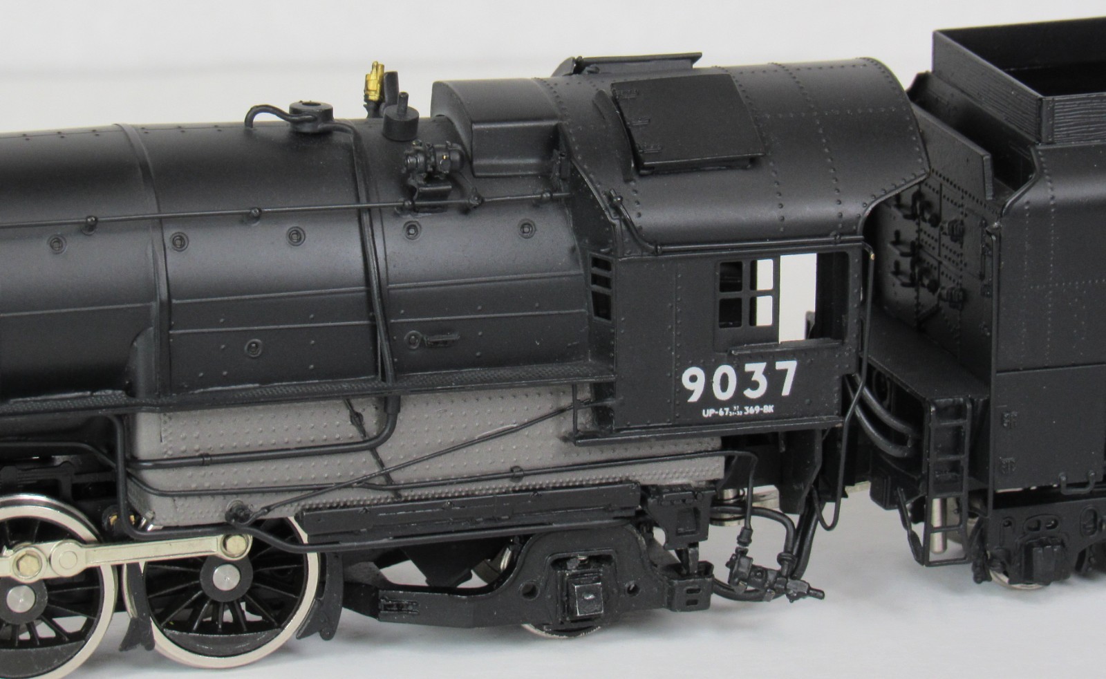 Key Imports Union Pacific 4-12-2 Steam Engine #9037 F/P HO-Scale BRASS *