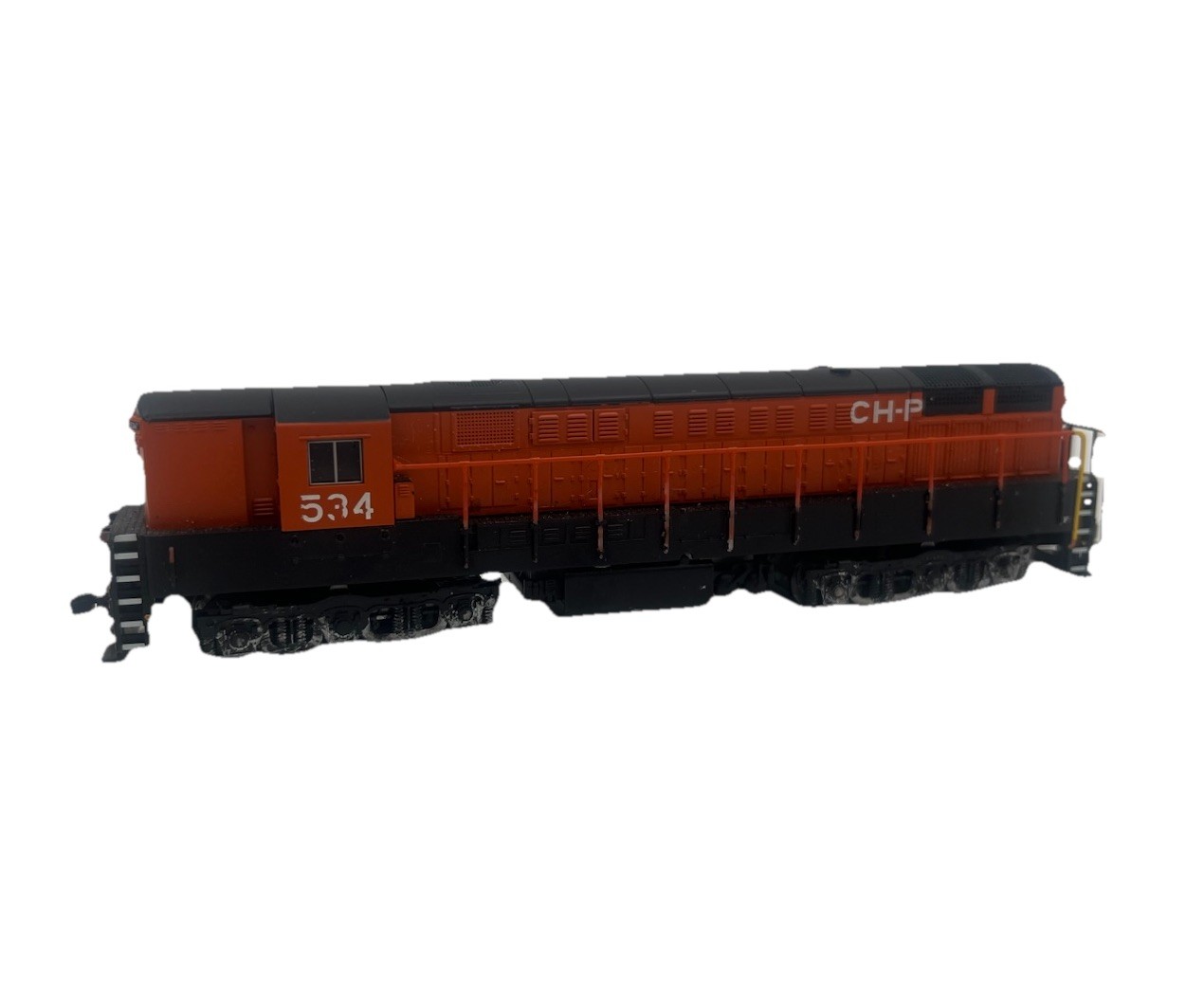 ho Atlas Silver H24-66 Train Master loco Chihuahua Pacific#534