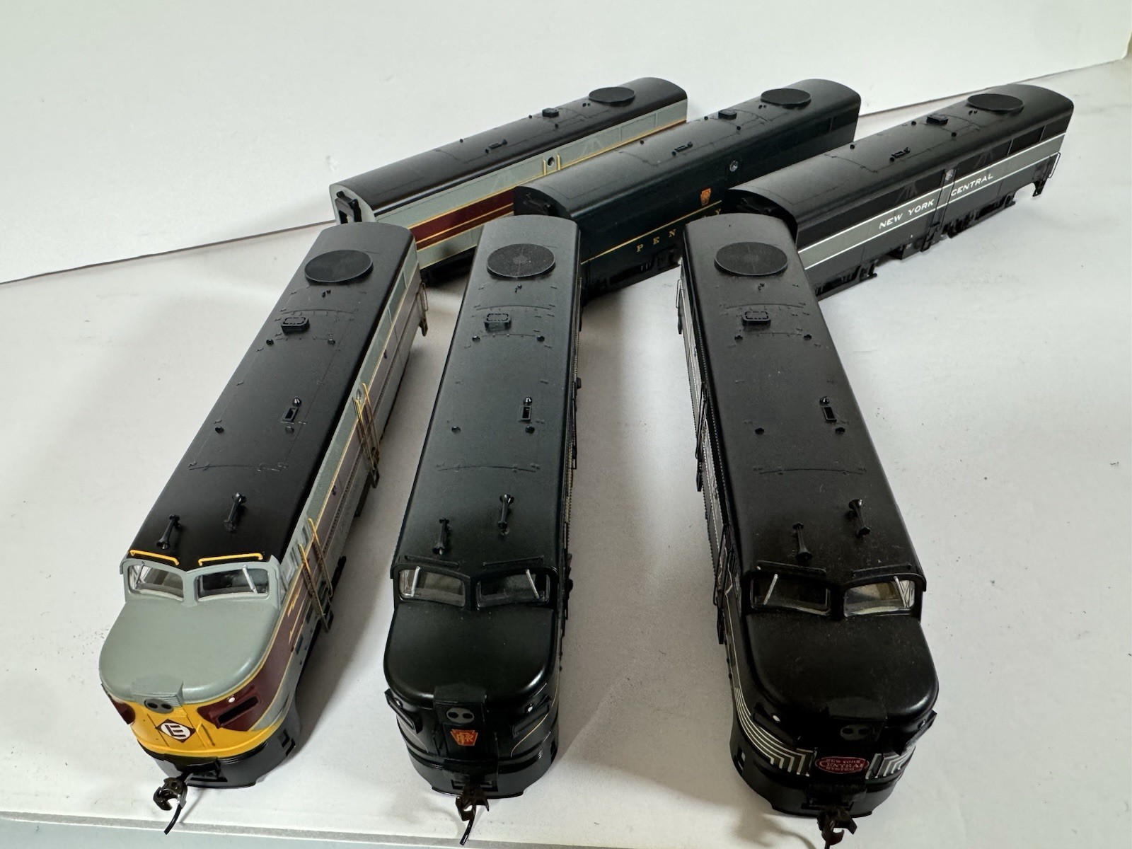 6x Bachmann F7A -F7B Diesel Locomotive DCC/ SOUND-HO Scale Lot 6 (Tested)