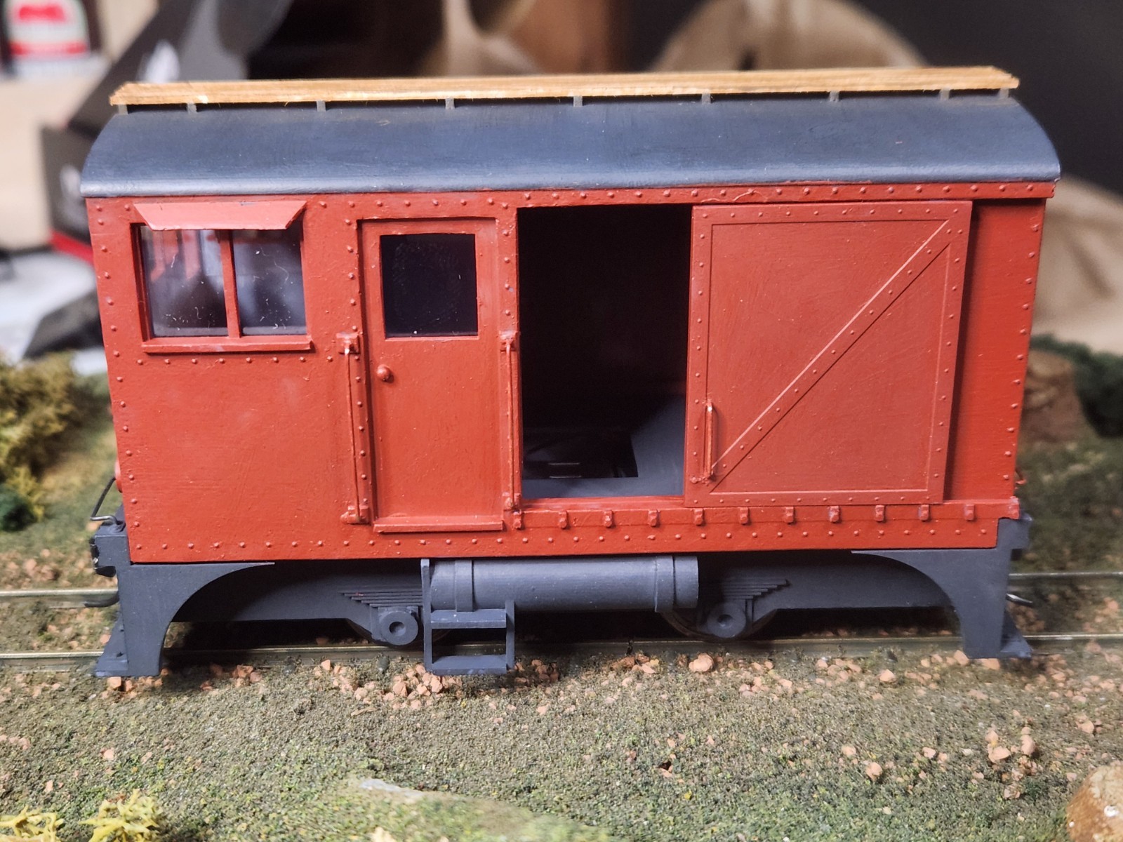 On30 Freelance Box Cab Switcher Kit 3D Printed For Bmann On30 Street Car Mech