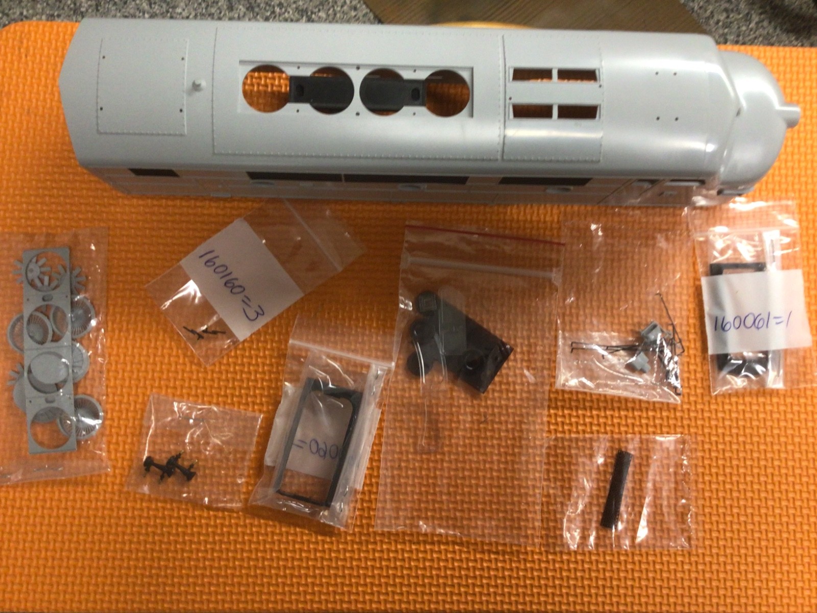 P&D F3/7 shell with detail parts