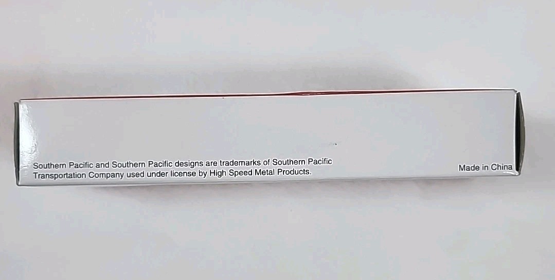 Southern Pacific Locomotive #9725 Model Train No 418 High Speed N Scale Open Box