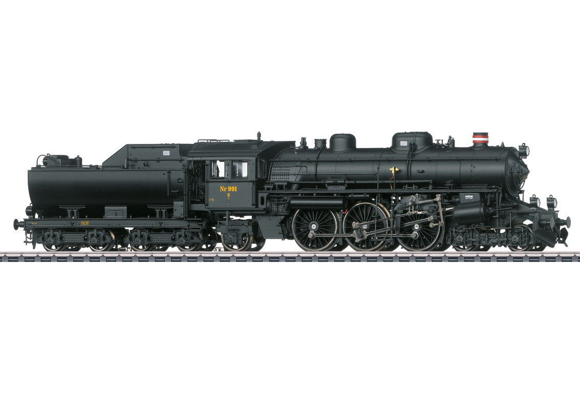 Märklin 39491 Steam Locomotive Litra E 991 DSB Era 2 – 6 Sound New OVP 1:87