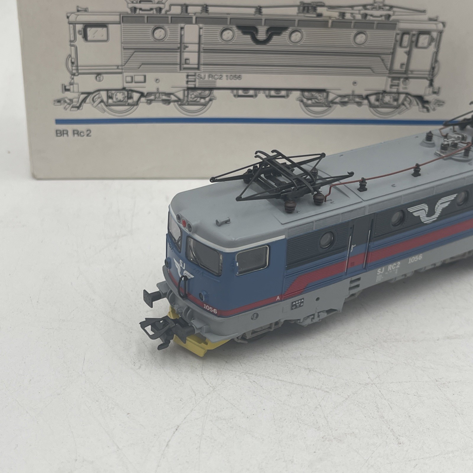 Märklin H0 3341 Electric Locomotive RC 2 1056 der SJ Analog W/ Box – USA SELLER
