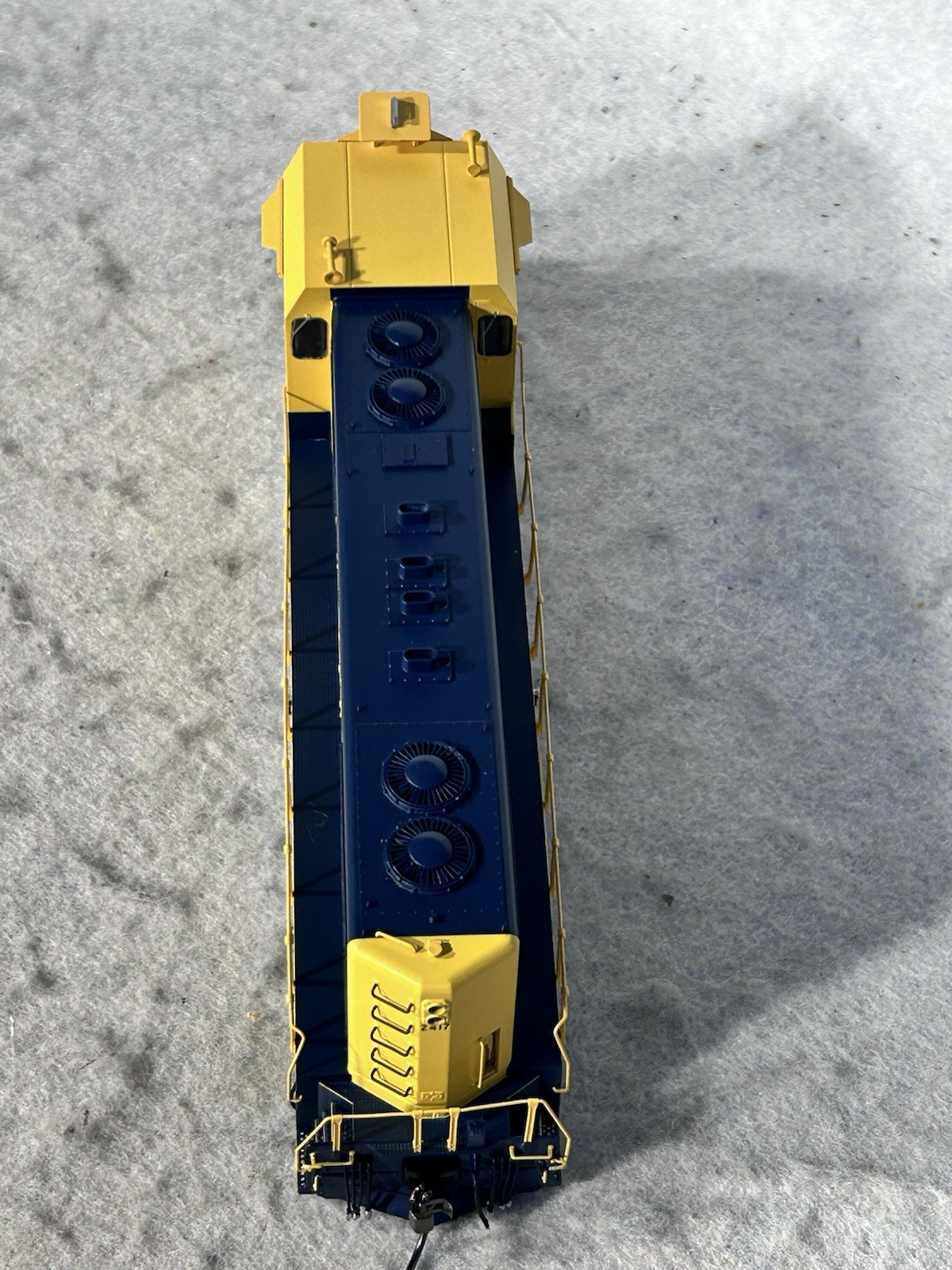 Beautiful Rapido Santa FeRR EMD CF-7 #2494 DC/Silent DCC Ready HO