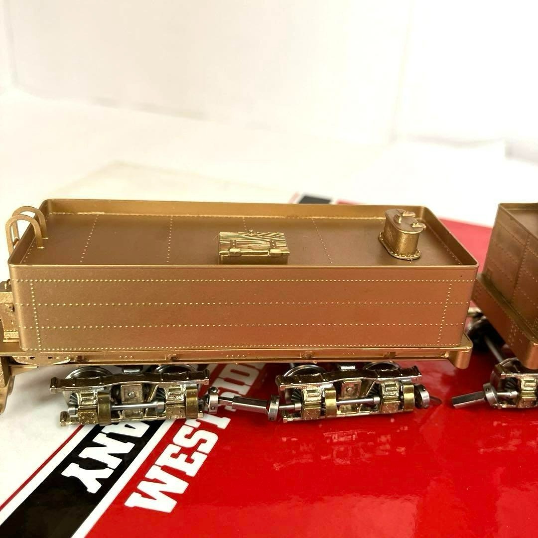 Westside Model Hassinger Lumber Shay Ho Scale Brass Finished Model Train USED