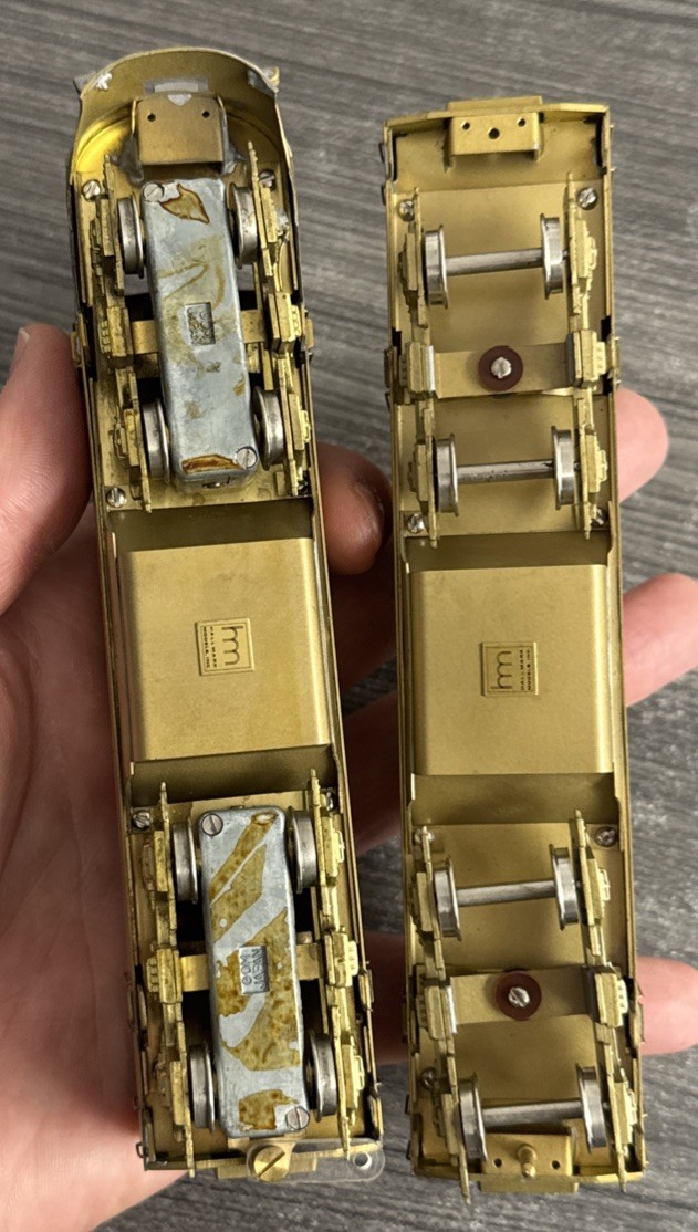 Hallmark Models HO Brass Misc. Roads EMD FT-A&B Diesel Loco – Unpainted/LNIB!