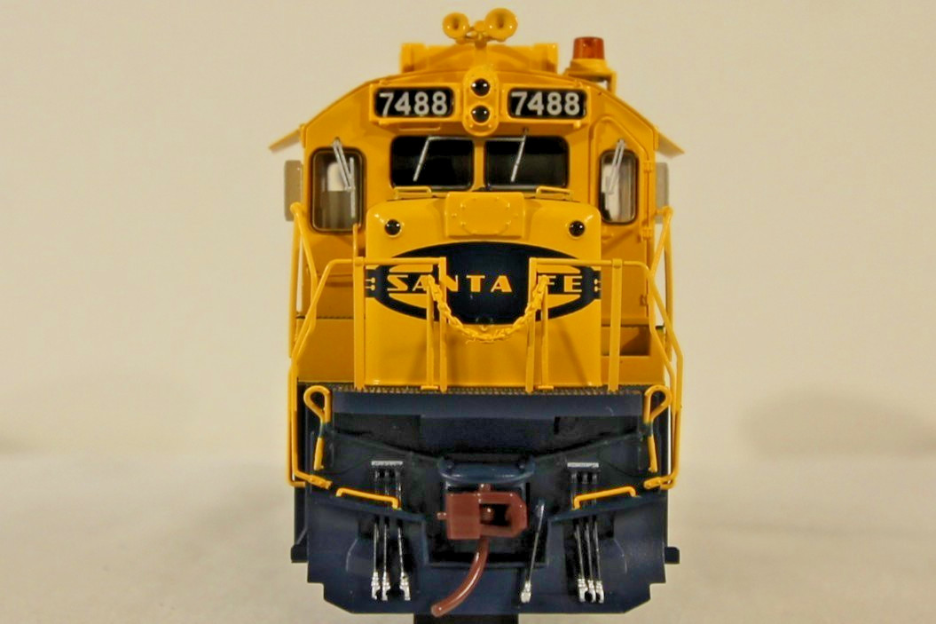 Rapido 18001 HO GE B36-7 Santa Fe ATSF #7488 Blue Yellow DC NIB NOS