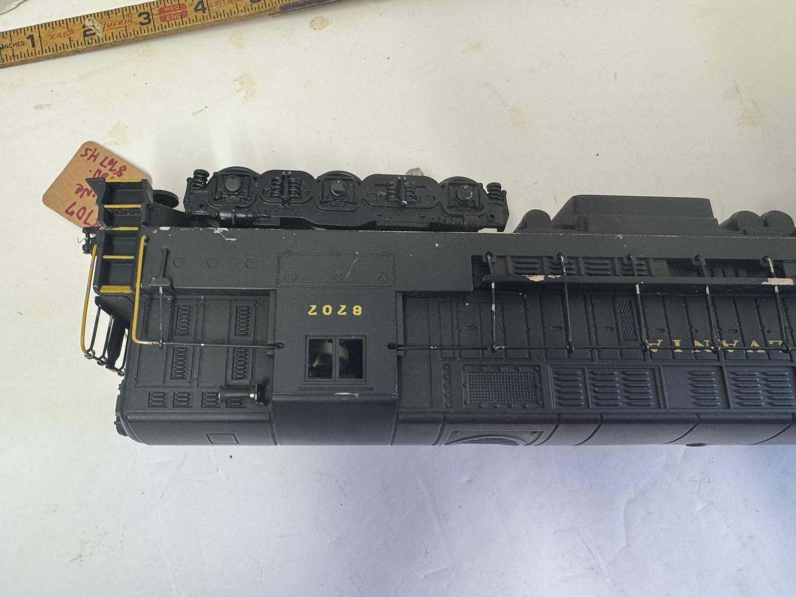 K-Line K2480-8701CC 1/48 PRR FM Trainmaster Diesel Locomotive TMCC