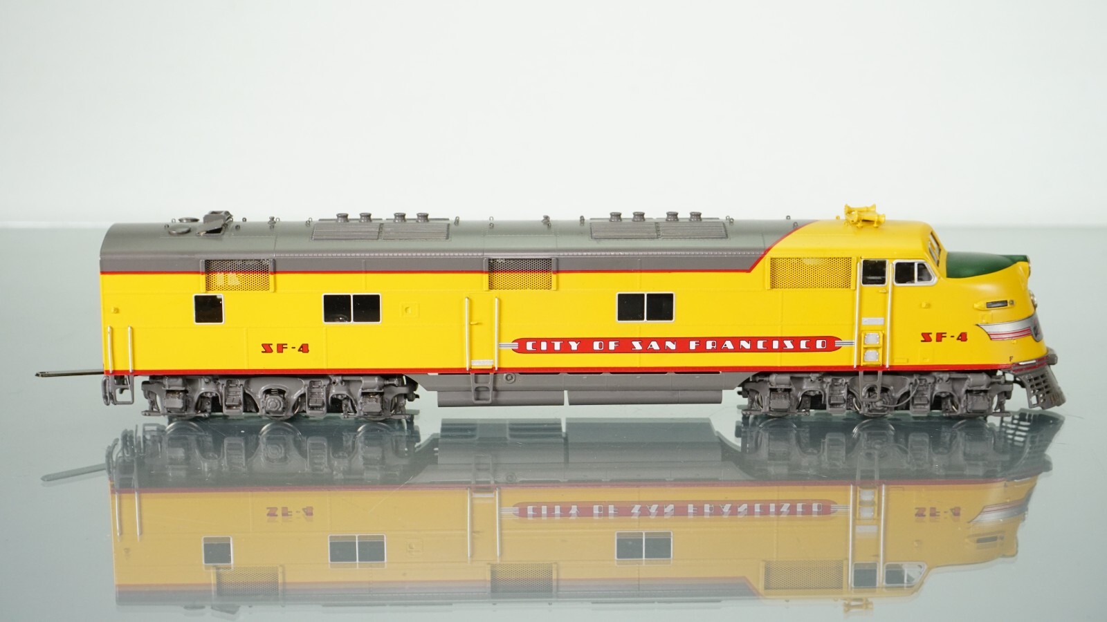 Challenger Imports Brass E6A/E6B/E6A Union Pacific City of San Francisco HO