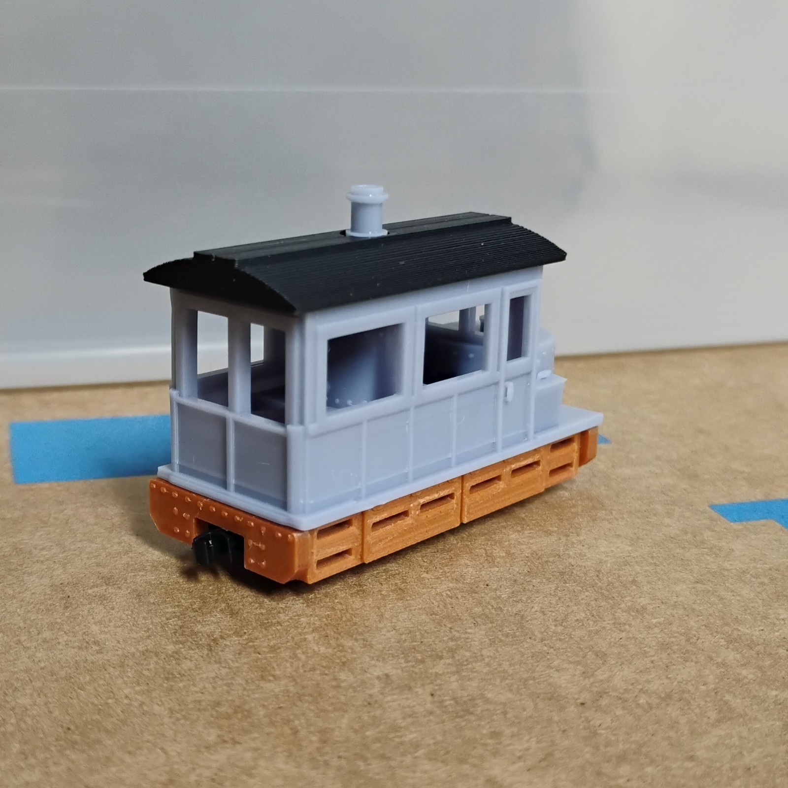 HOn30 CLASS A CLIMAX STEAM LOCO kit #1. For Kato 11-109 chassis. RESIN 3D print.