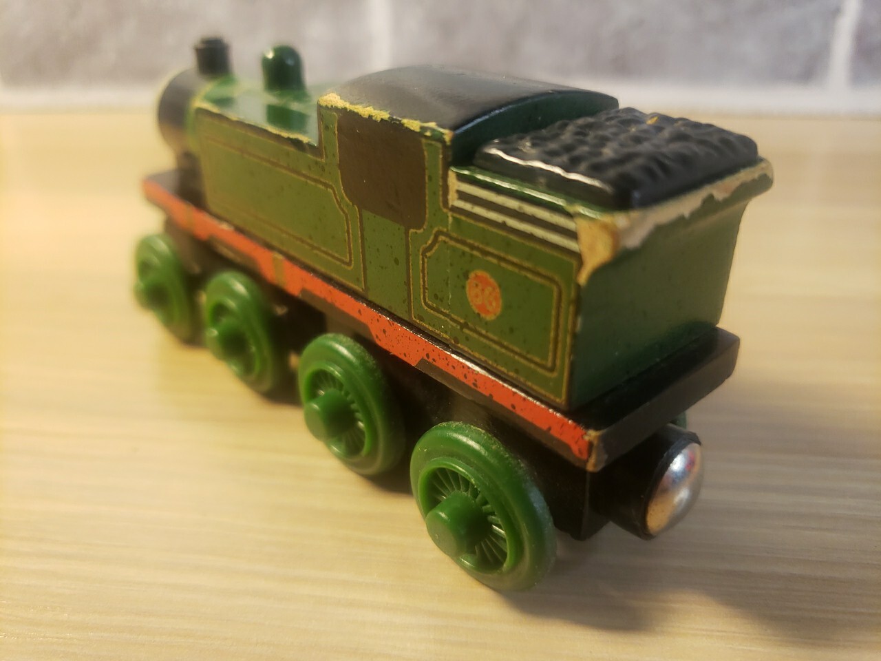 Thomas & Friends ‘Whiff’ Wooden Railway Train Engine *Locomotive Only