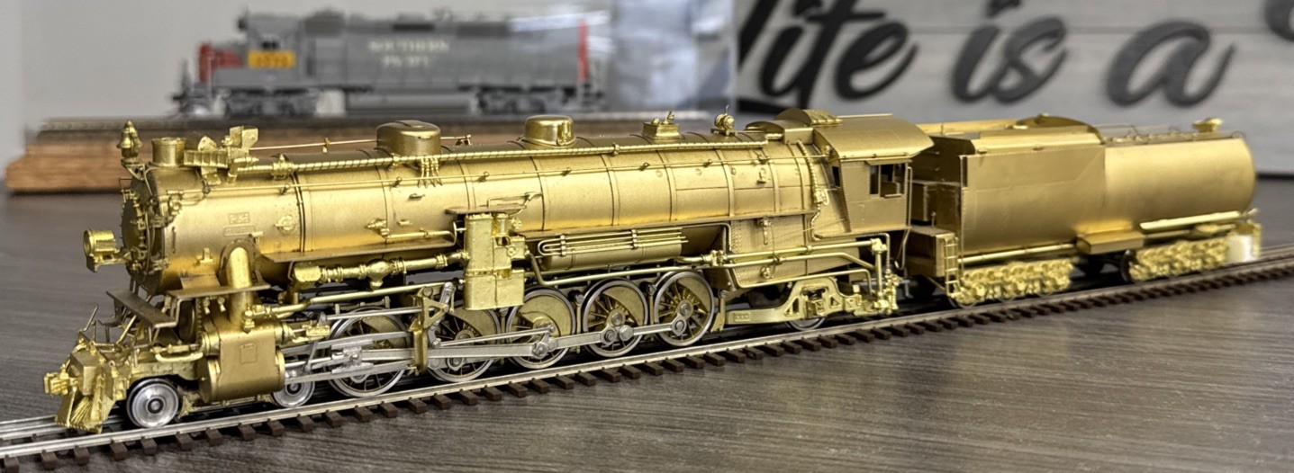 Key Imports Super Classic HO Brass SP-1 4-10-2 1930’s As Delivered Tested & NIB!