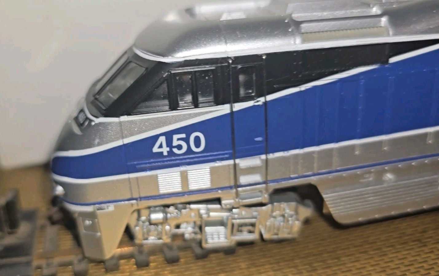 Athearn N Scale Amtrak F59PHI #450 Diesel Locomotive w/ Box & Instructions Untes