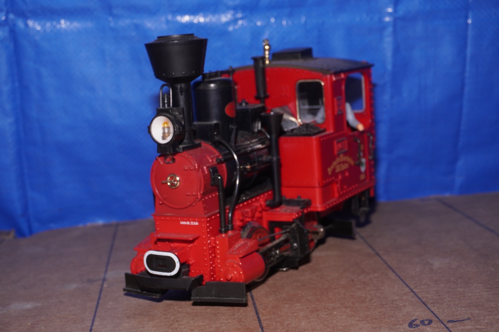 LGB G Gauge Analog DC Steam Locomotive 20201 Stainz Red 150 Years