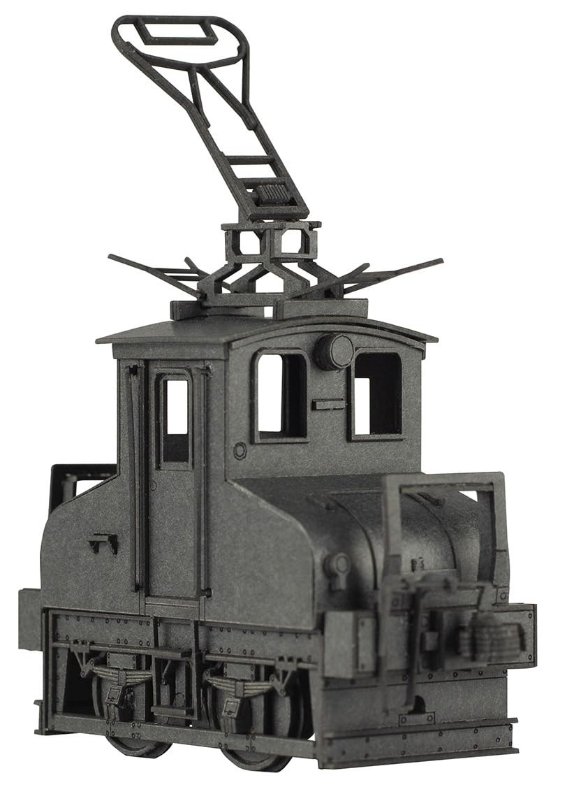 Choshi Electric Railway Class Deki 3 Electric Locomotive Black Paper Kit 1/80
