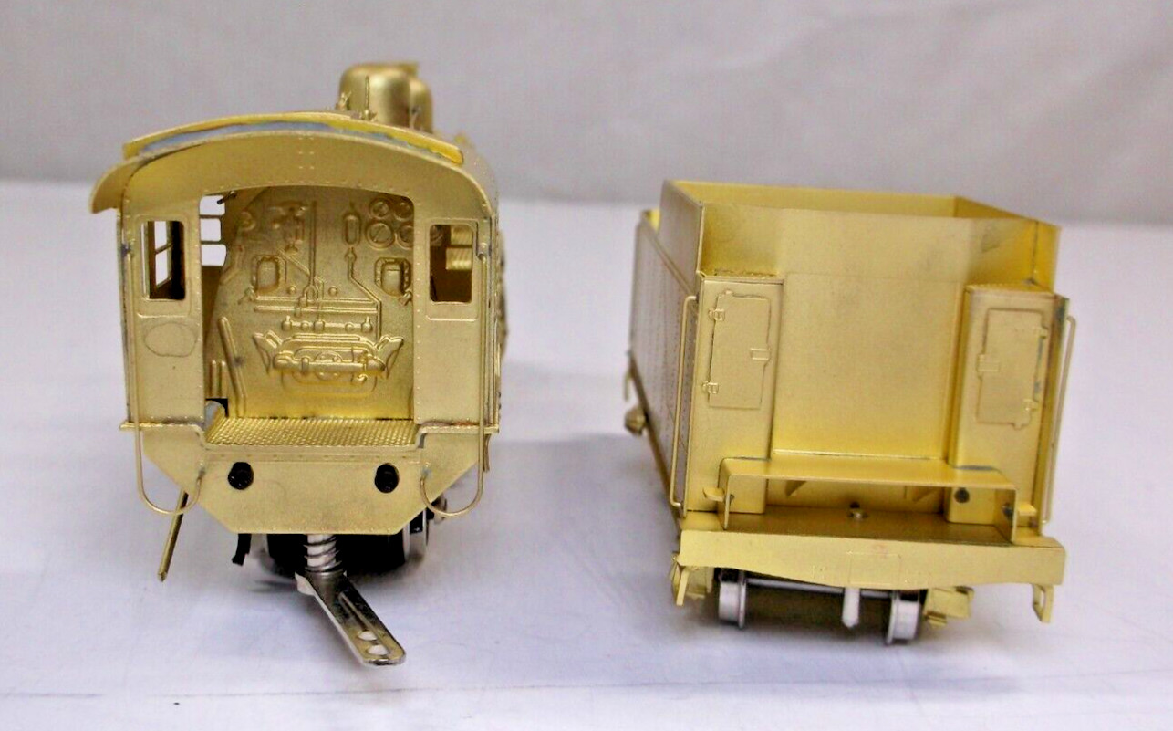 HO Sunset Models brass Frisco 2-10-0 in original box (lot BB 461)