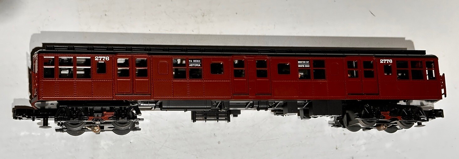 MTH 20-2675-3 O Scale BMT Standards 3-Car Subway Set 2776, 2775, 2774