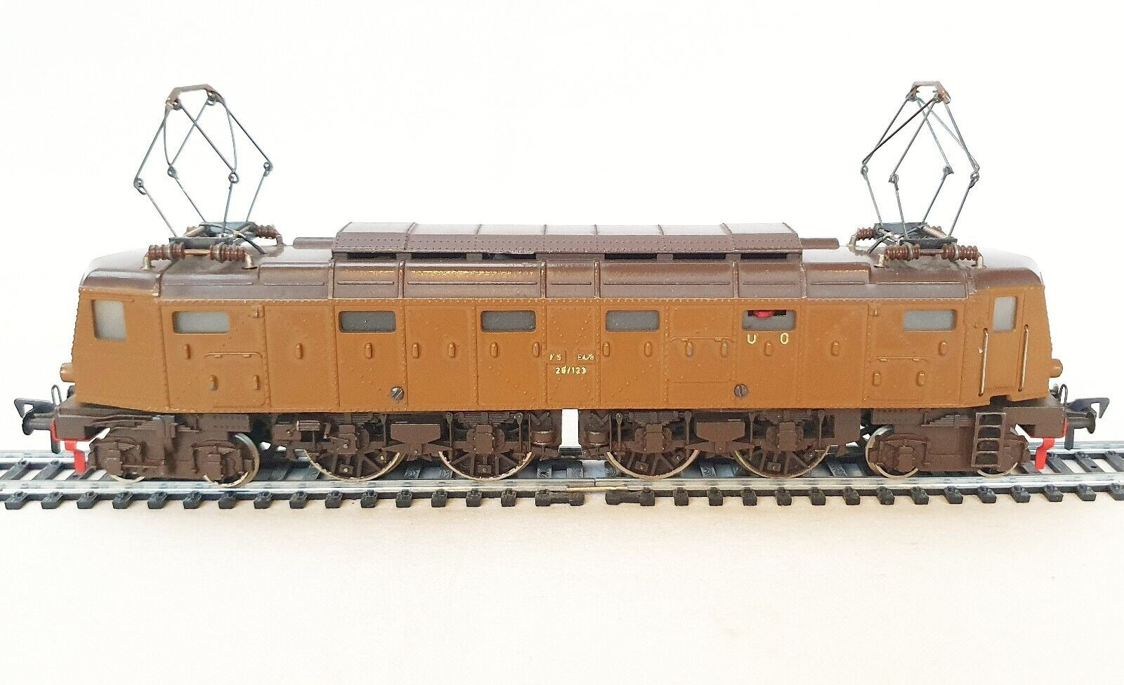Fleischmann DC HO 1:87 Italy FS E-428 ELECTRIC LOCOMOTIVE Diecast Metal Boxed`58