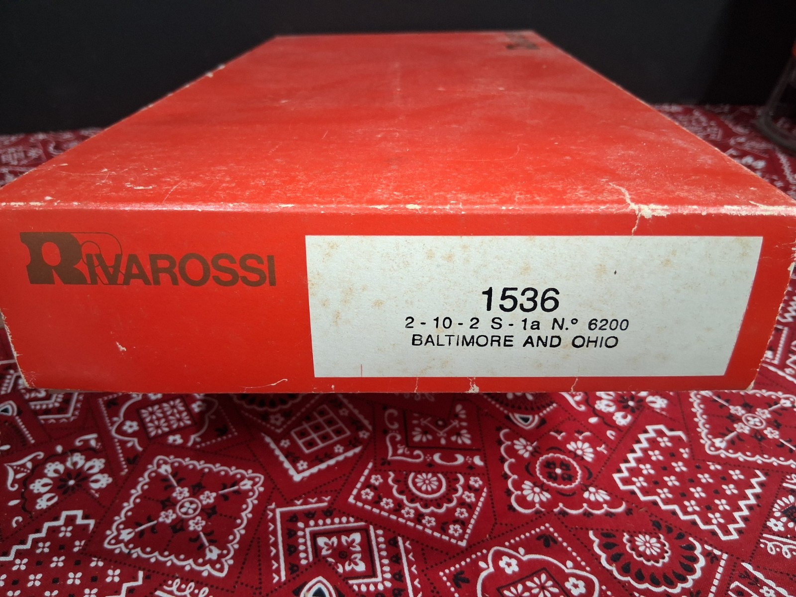 Rivarossi B&O Baltimore & Ohio HO S-1a 2-10-2 #6200
