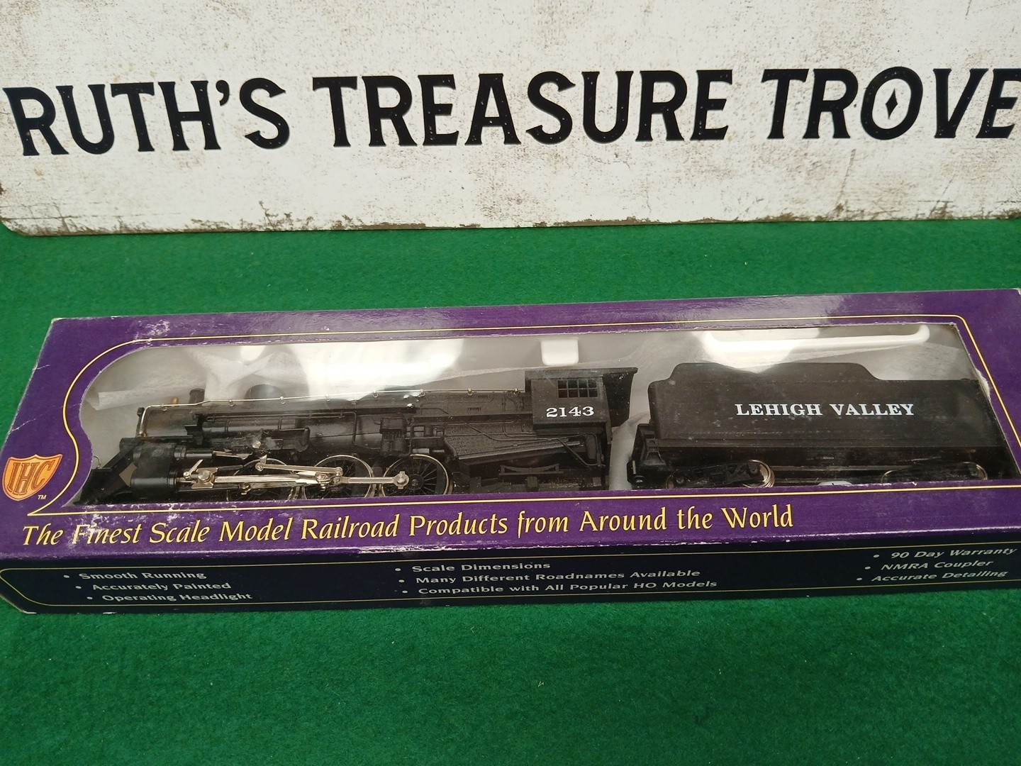 HO IHC Premier M9893 Lehigh Valley 4-6-2 #2143 NEW READ TESTED W/ NEW Coupler