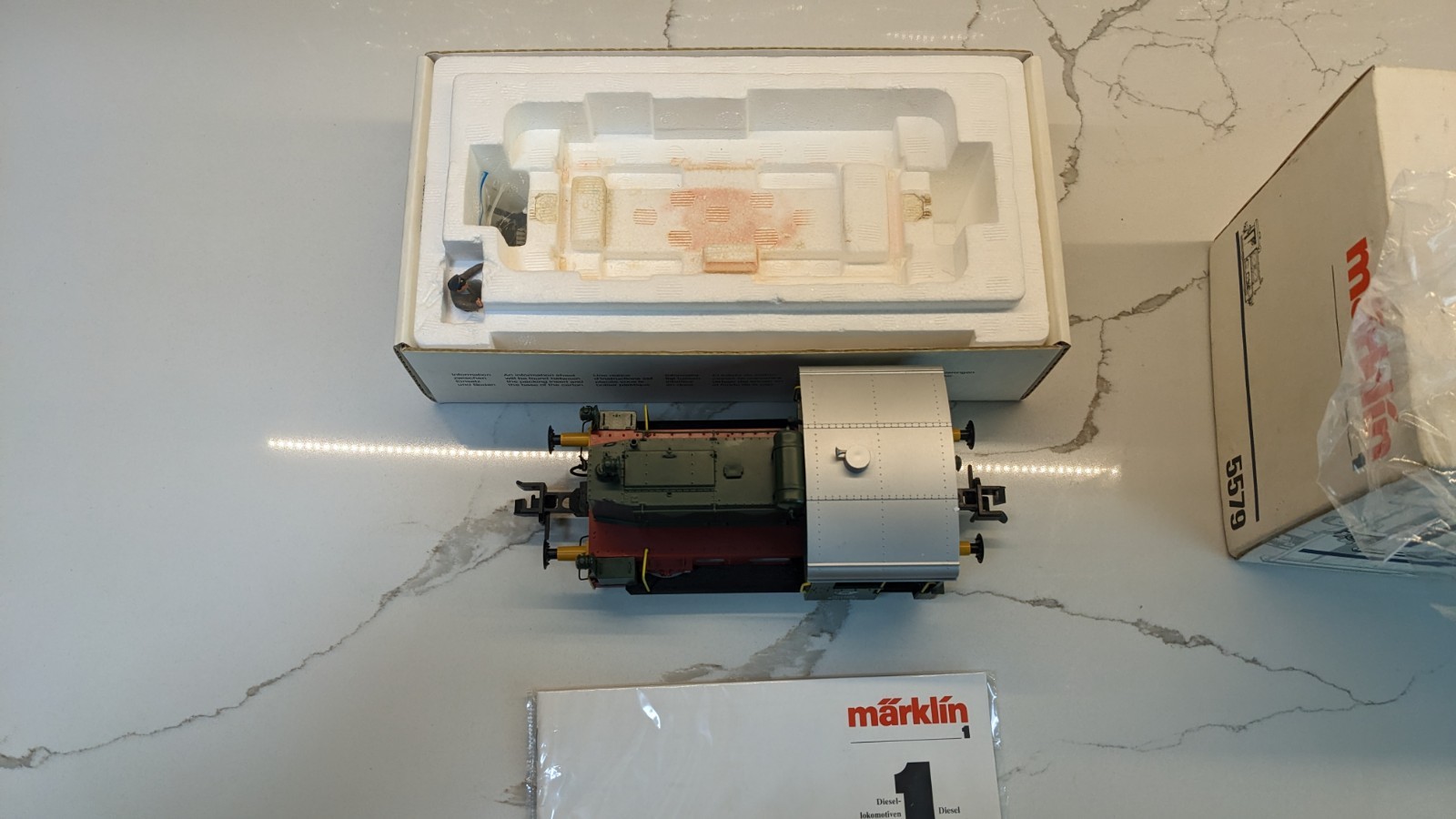 Marklin 5579 Gauge 1 Köf Diesel Shunting Loco w/ESU 5L Upgrade MM, MFX, DCC