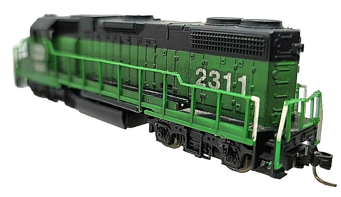 N Life-Like 7841 EMD GP38 BN Loco #2311 (Tested-no box) knuckle couplers