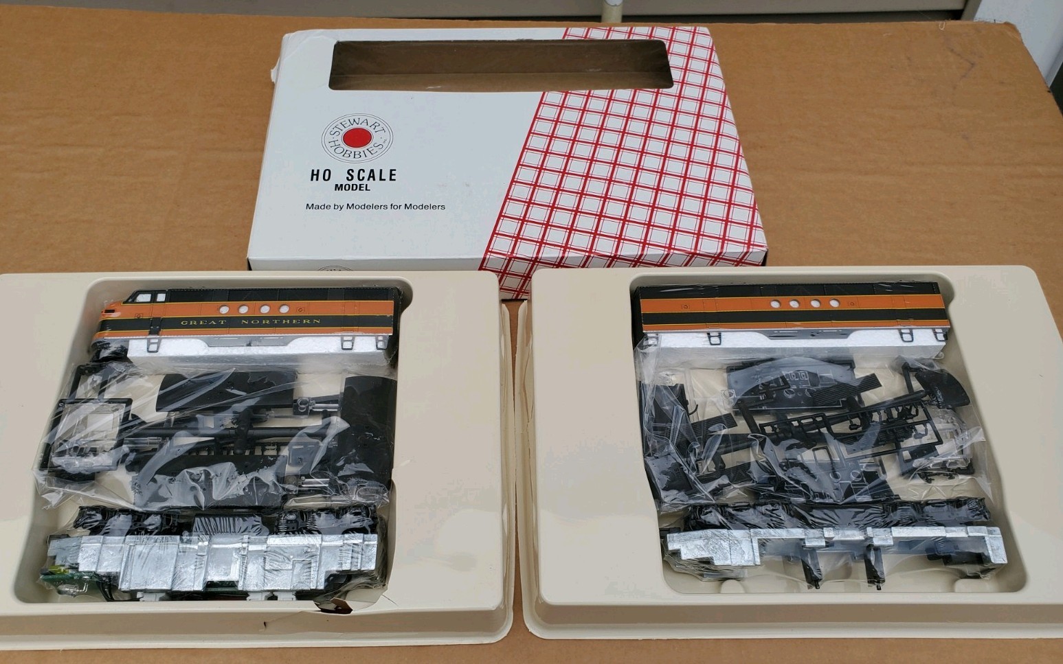 HO Stewart Hobbies 5022 FT AB Set Great Northern #Un-numbered spud001