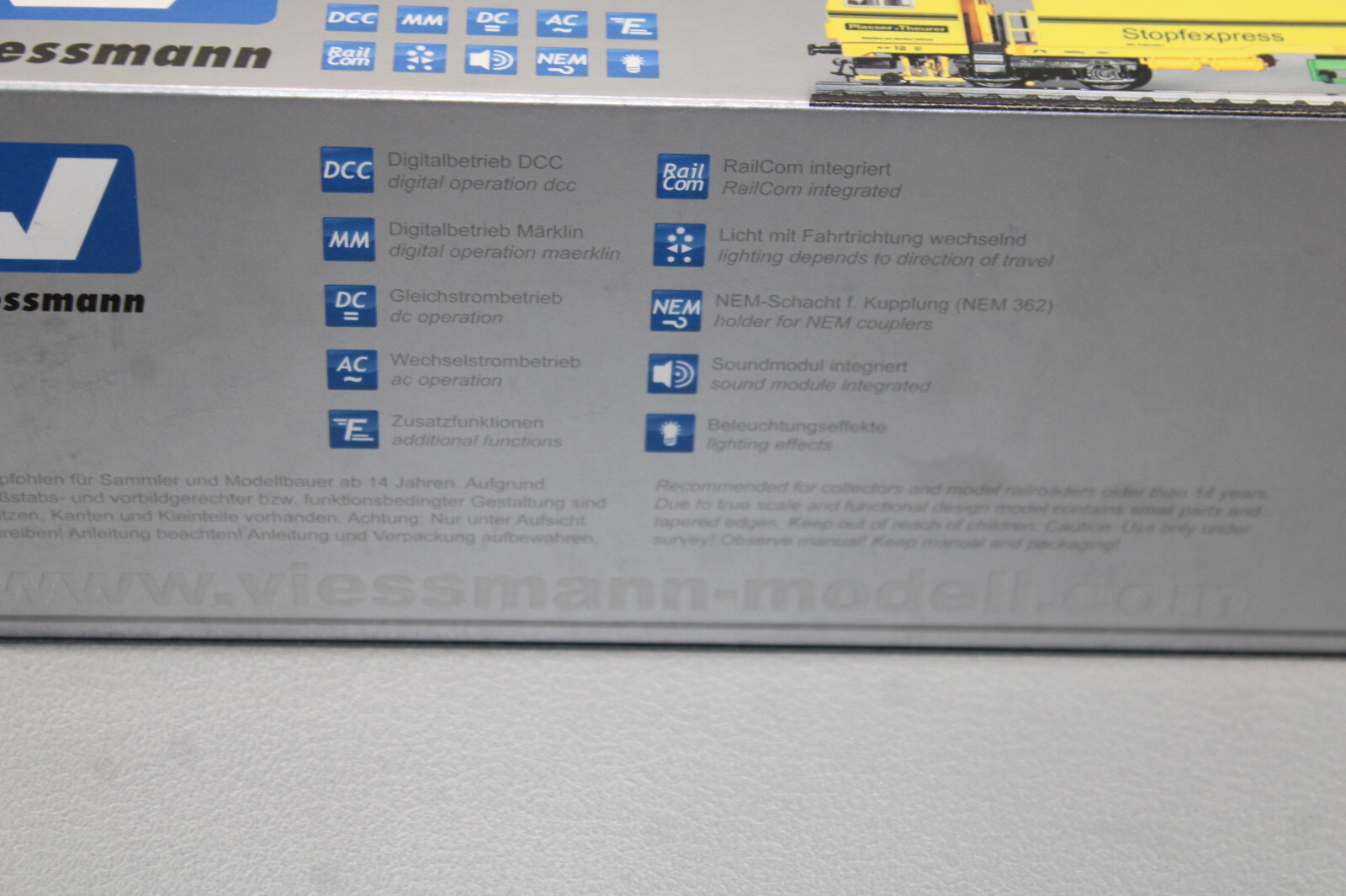 Viessmann 26096 DCC/MM Digital Rail Tamping Express Gauge H0 OVP