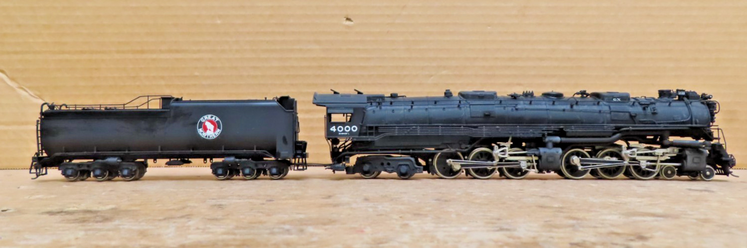 Tenshodo 165 HO BRASS Great Northern 4-6-6-4 FACTORY Painted – F/Ptd