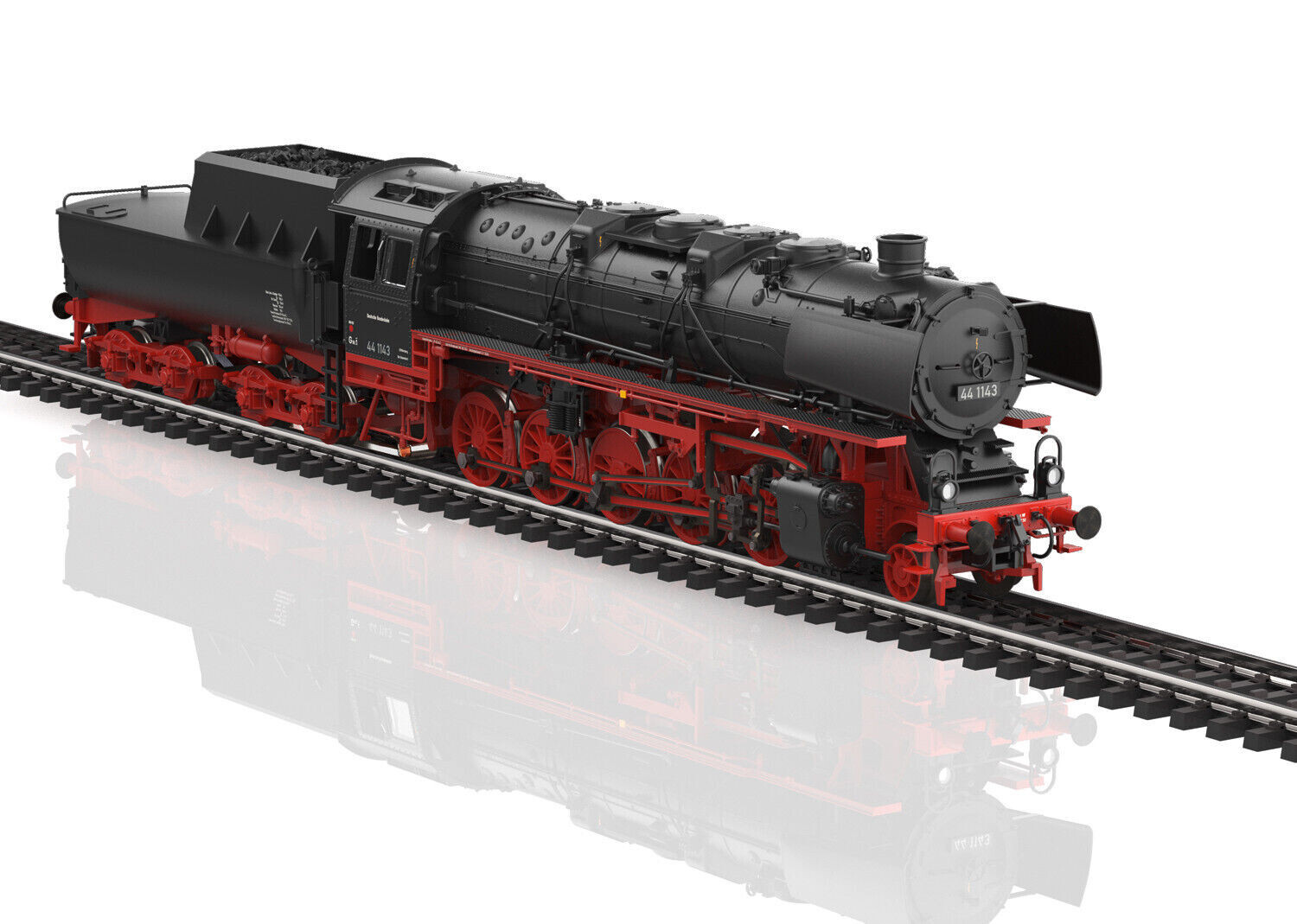 Marklin H0 39745 DB BR44 Steam Locomotive w/tub style tender-2023 Insider model