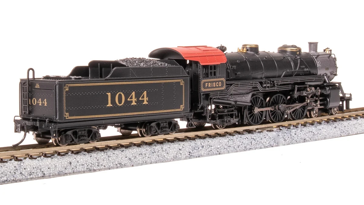Broadway Limited N Scale ~ Frisco SLSF #1044 ~ USRA 4-6-2 ~ DC DCC Sound ~ 8005