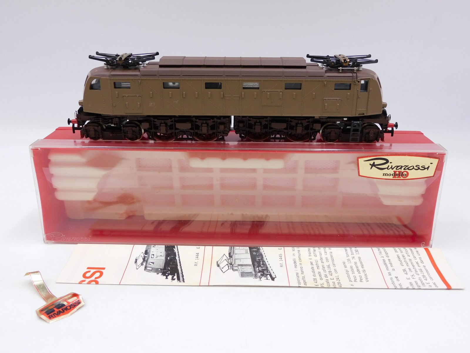 Rivarossi 1446 Electric Locomotive E 428 241 FS 1:87 H0 Diecast