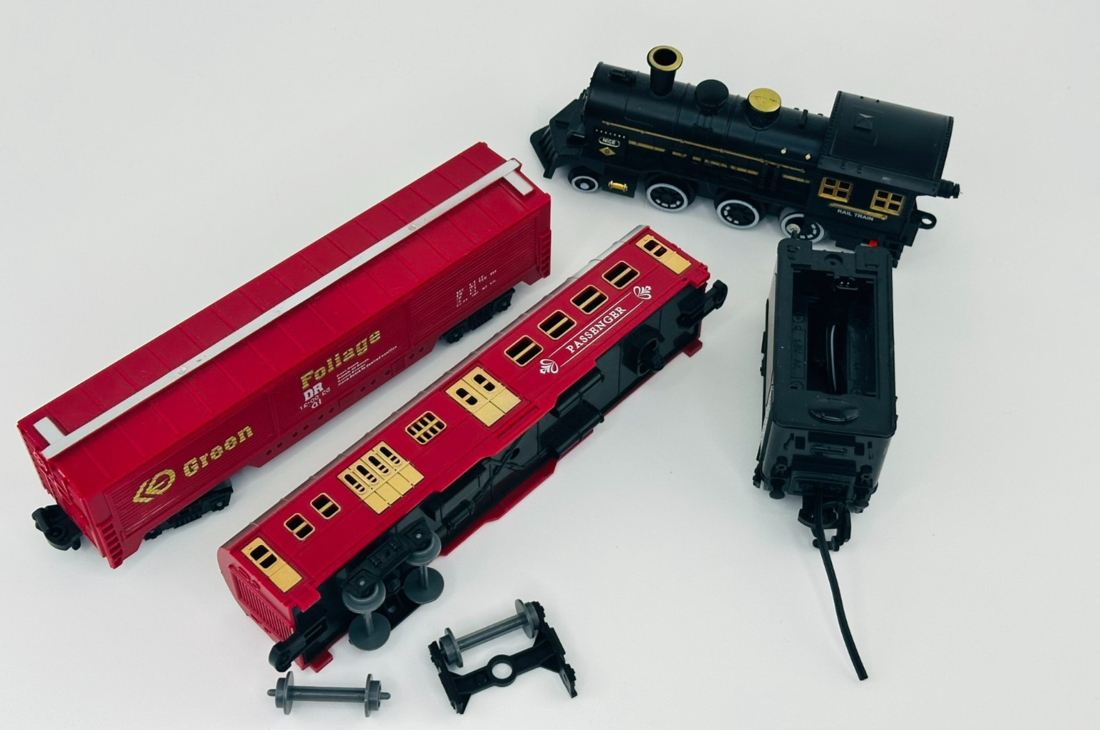 TEMI Electric Classical Steam Train Set – PARTS/REPAIR! *READ*