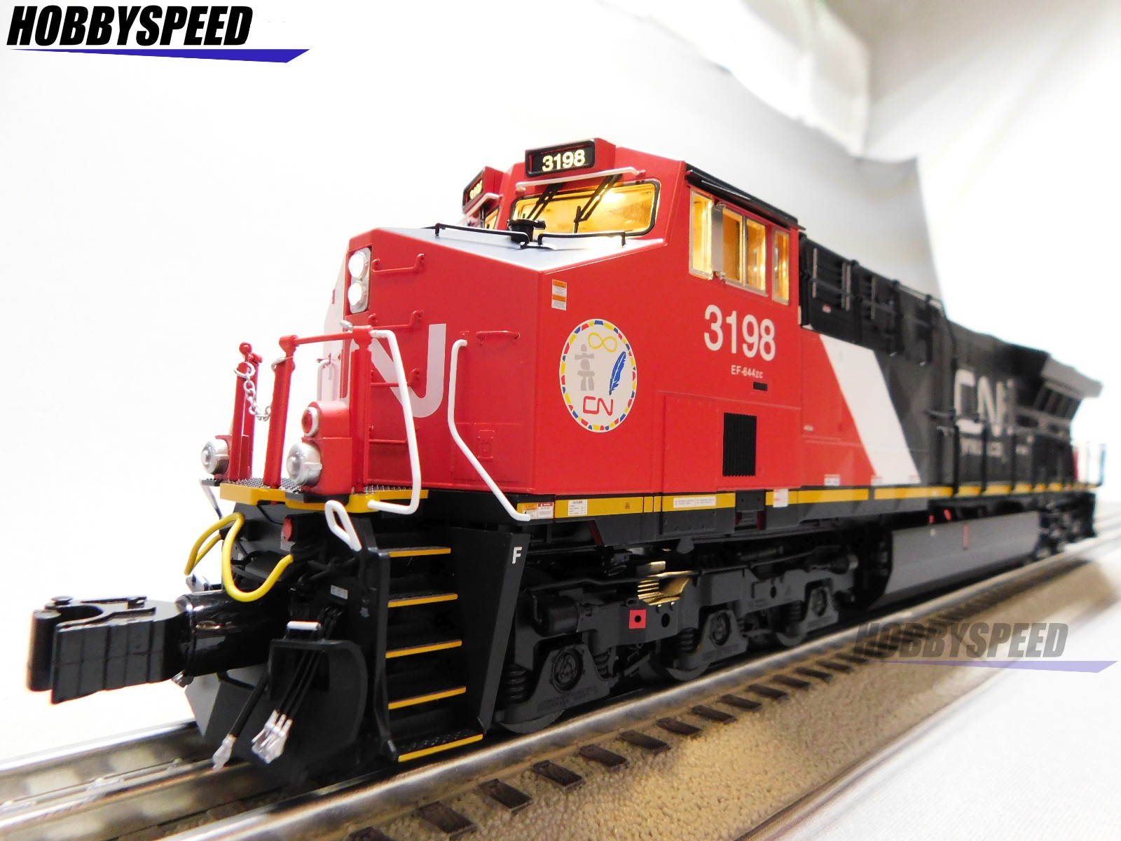 LIONEL BTO CANADIAN NATIONAL SUPERBASS ET44AC DIESEL ENGINE O GAUGE 2533469 NEW